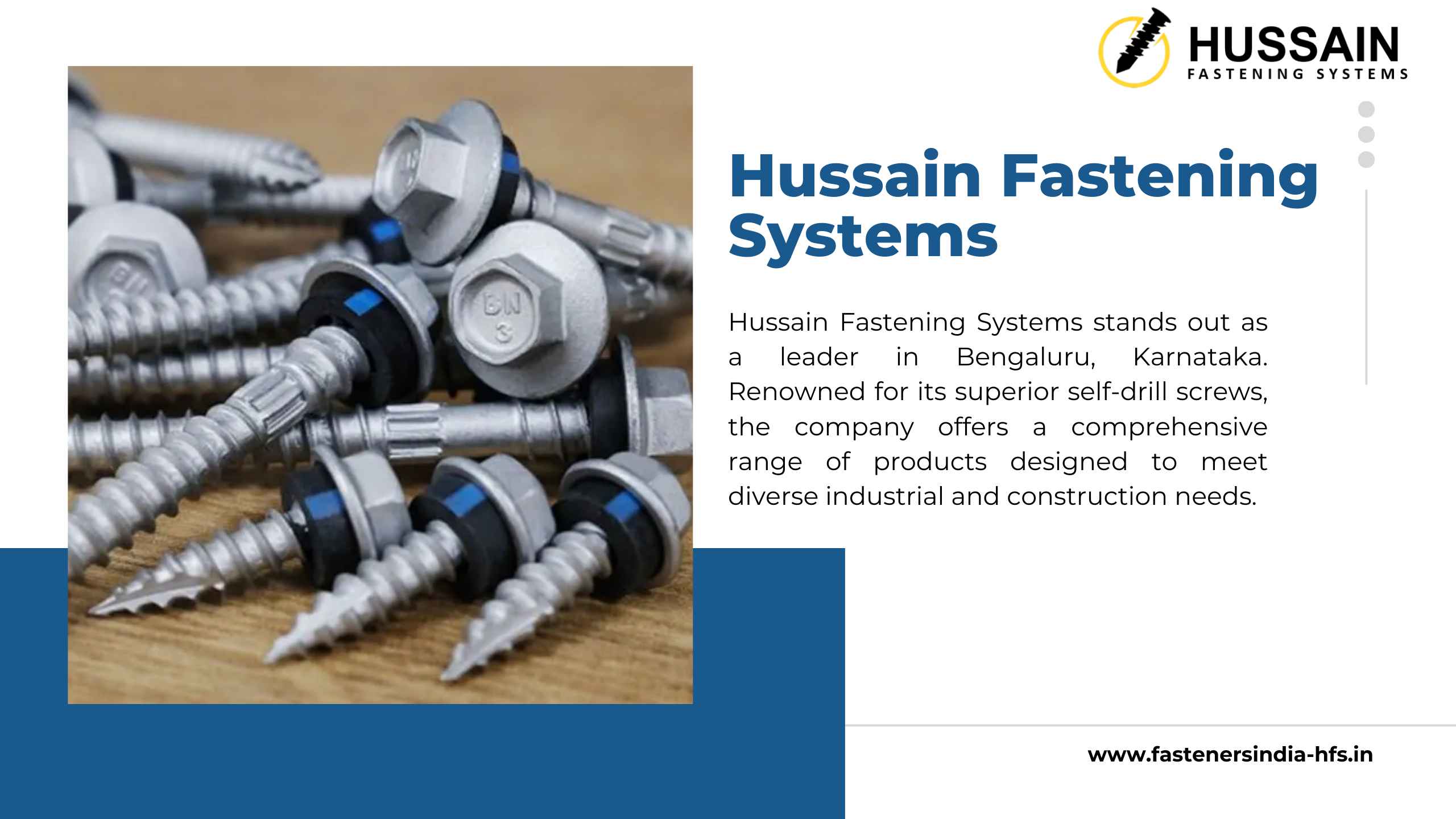 Self-Drill Screw Manufacturer in Bengaluru