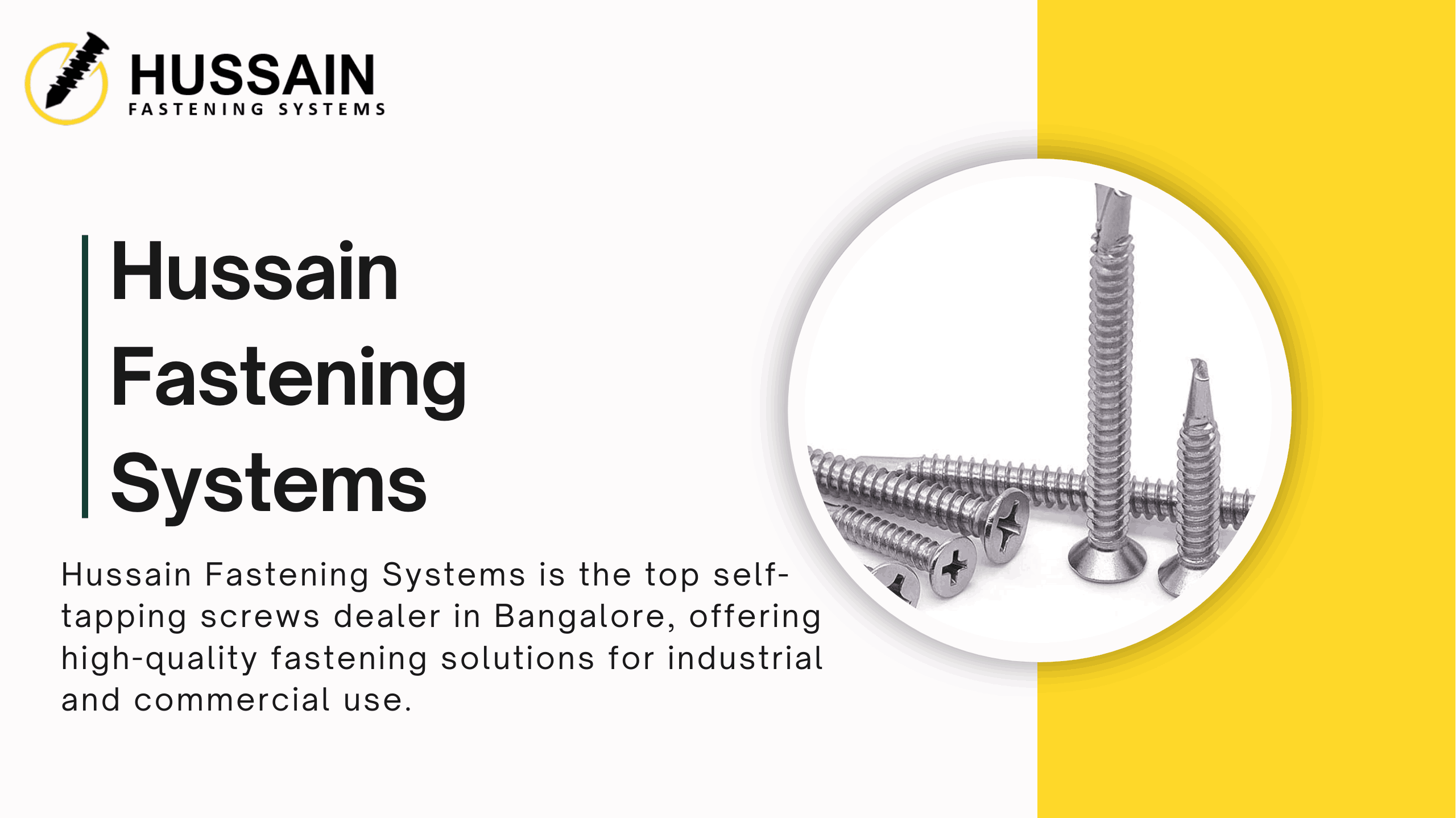 Self-Tapping Screws Dealers in Bangalore