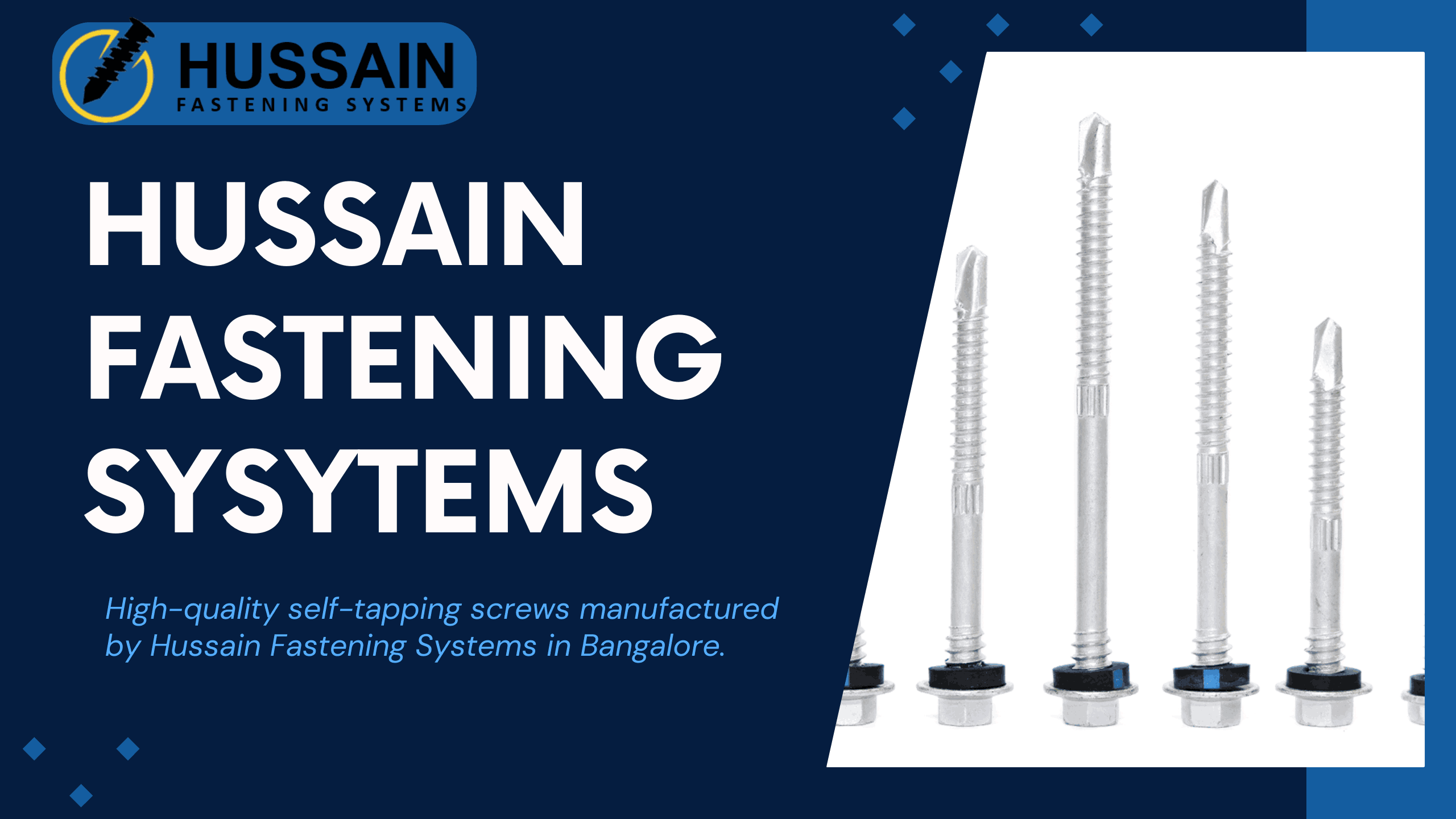 Self Tapping Screws Manufacturer in Bangalore