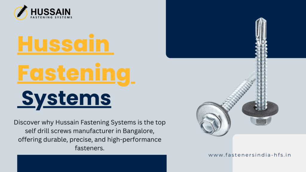 Self Drill Screws Manufacturer in Bangalore