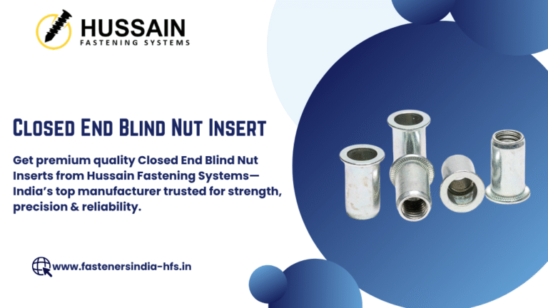 Blind Insert Example Closed End Blind Nut Insert Manufacturer in India