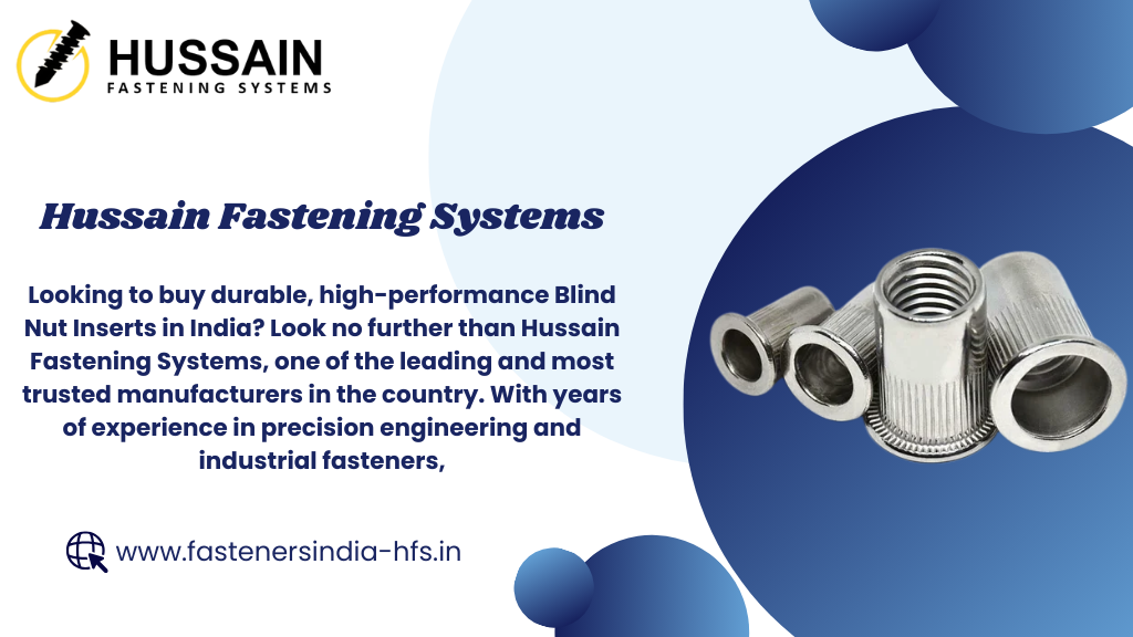 Blind Nut Insert​s Manufacturer in India