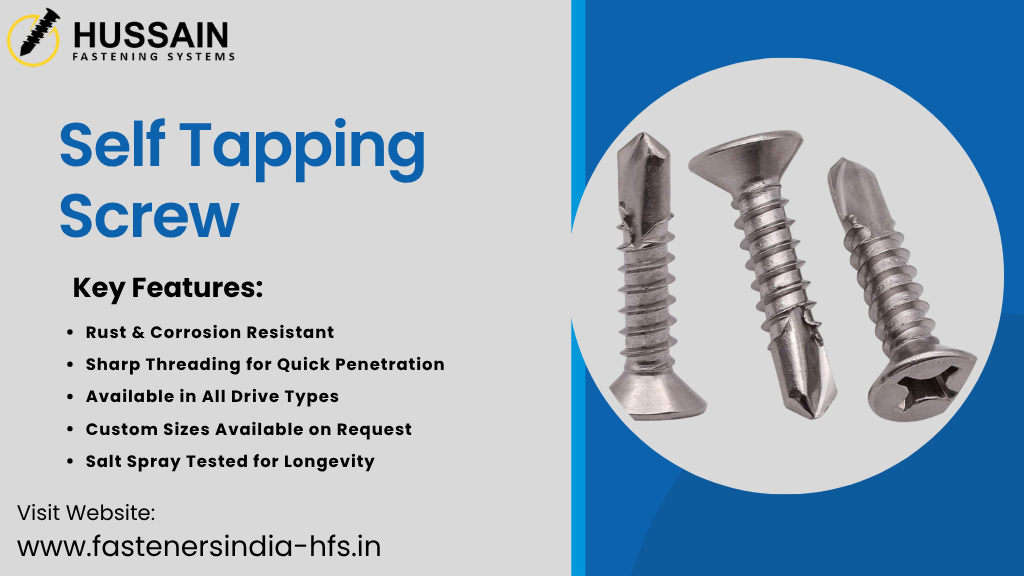 Self Tapping Screw Manufacturer in India