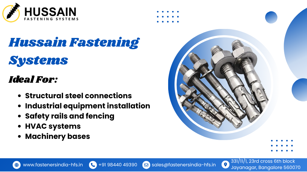Wedge Anchors Manufacturer in Bangalore