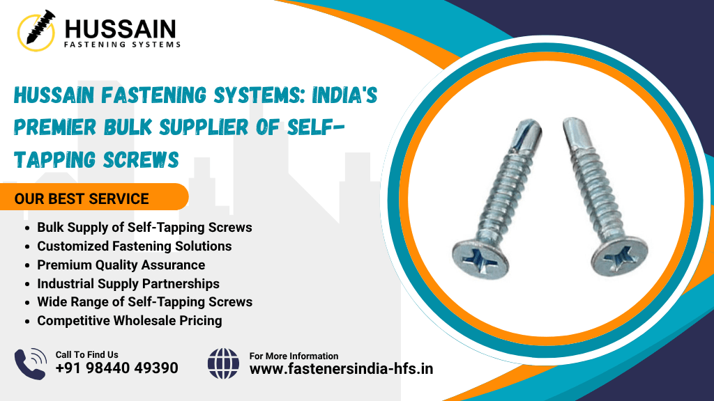 Self-Tapping Screws Bulk Suppliers in India