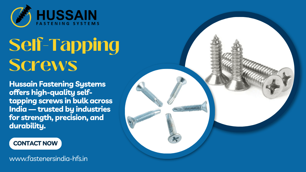 Self-Tapping Screws Bulk Suppliers in India