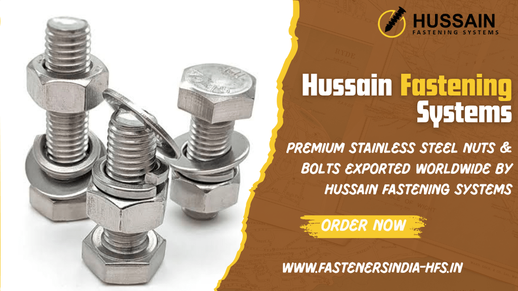 Stainless Steel Nuts and Bolts Exporter in India